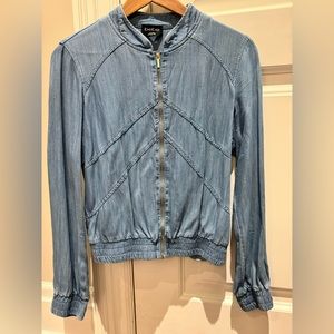 Bebe Jean bomber, never worn😍